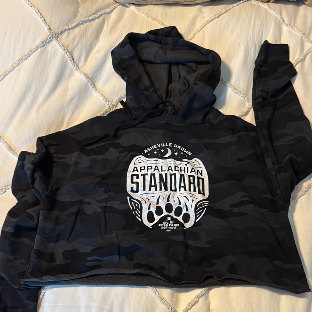 Appalachian Standard Black Camo Hoodie